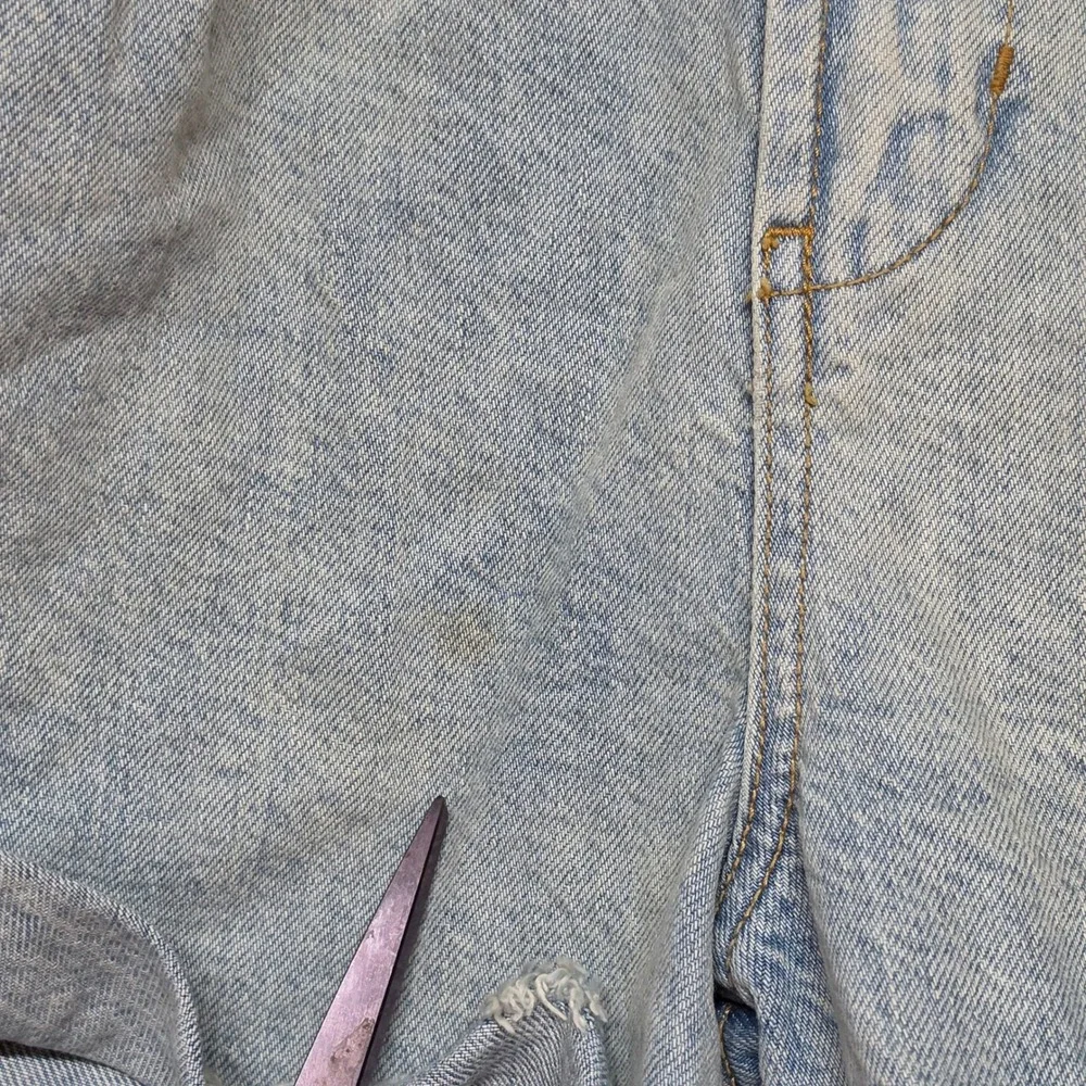 OneTeaspoon Street Walker Denim Shorts Kansas Light Wash High Waisted Sz 27‎ NWT